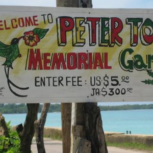 peter tosh memorial garden tour